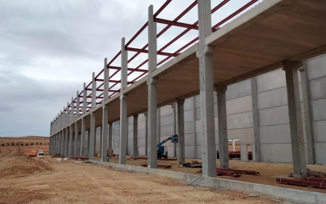 Construcción de una nave logística para Bonàrea en Épila (Zaragoza)