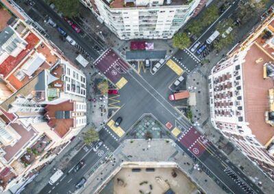 Reforma y mejora de accesibilidad del entorno de la calle Diputació (Barcelona)