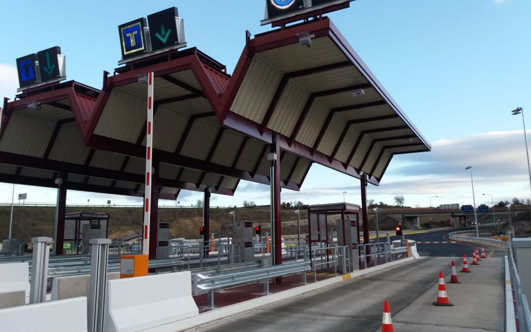 Implantación de estación de peaje en el enlace nº7: Burgos-Vitoria. Autopista ap-68, pk 68+600 (Burgos)