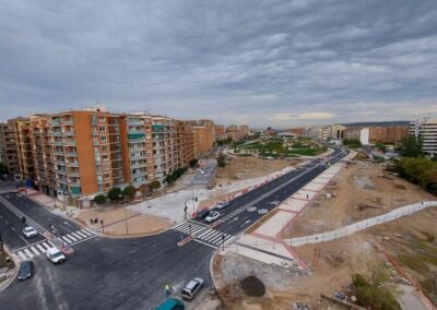 Urbanización de la intersección de las calles General Vara de Rey con Duques de Nájera y Miguel Delibes y del entorno de la nueva Estación de Autobuses (Logroño- La Rioja)